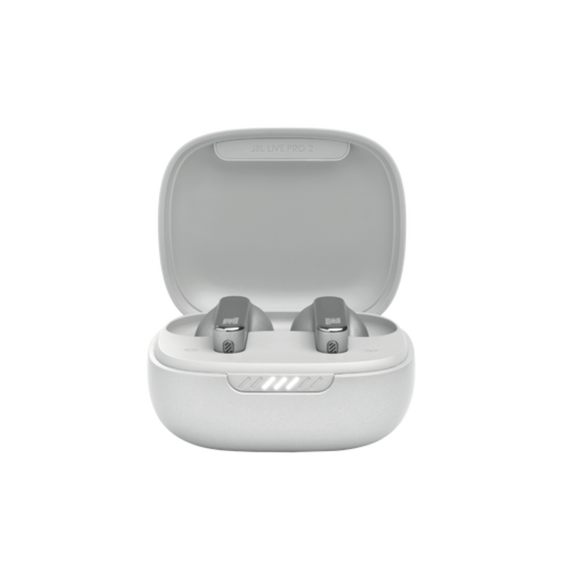 JBL Live Pro 2 TWS Noise Cancelling Earbuds, Silver
